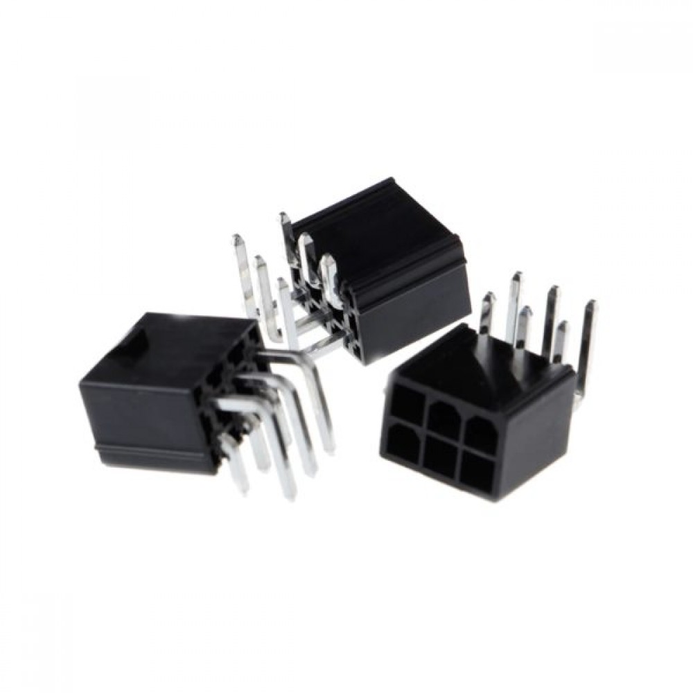 Разъем хэш платы 6 pin «мама»